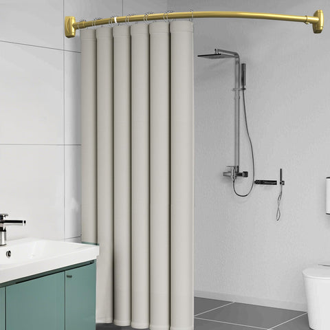 TOPROD lifestyle shot of shower scene demonstrating more comfortable shower space