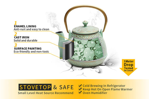 toptier teapot pouring into cup demonstrating controlled pour and heat retention