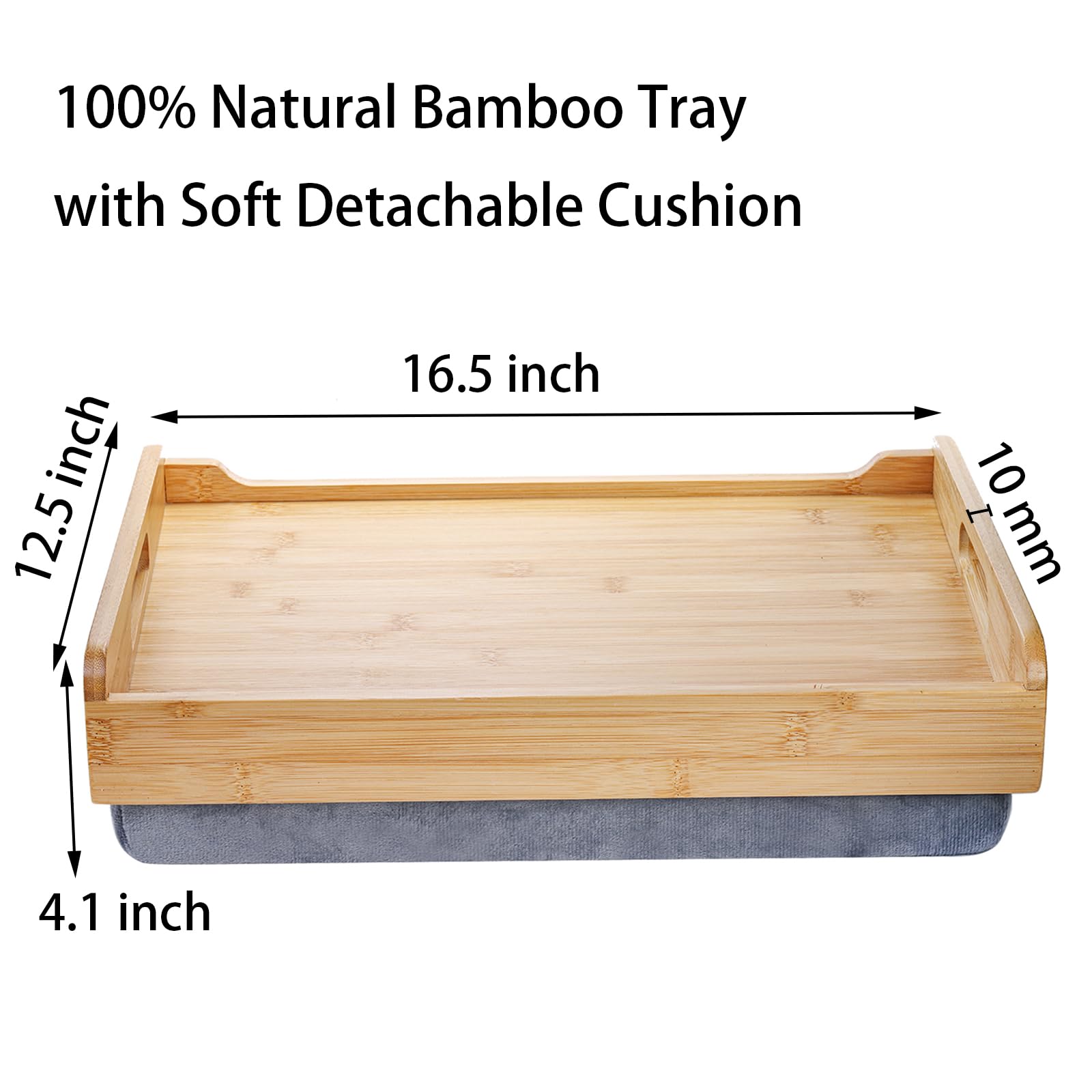 TOPZEA close-up of detachable cushion showing easy snap-off cleaning