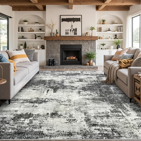 Tosuoka rug in bedroom layout illustrates cozy coverage and comfortable flooring