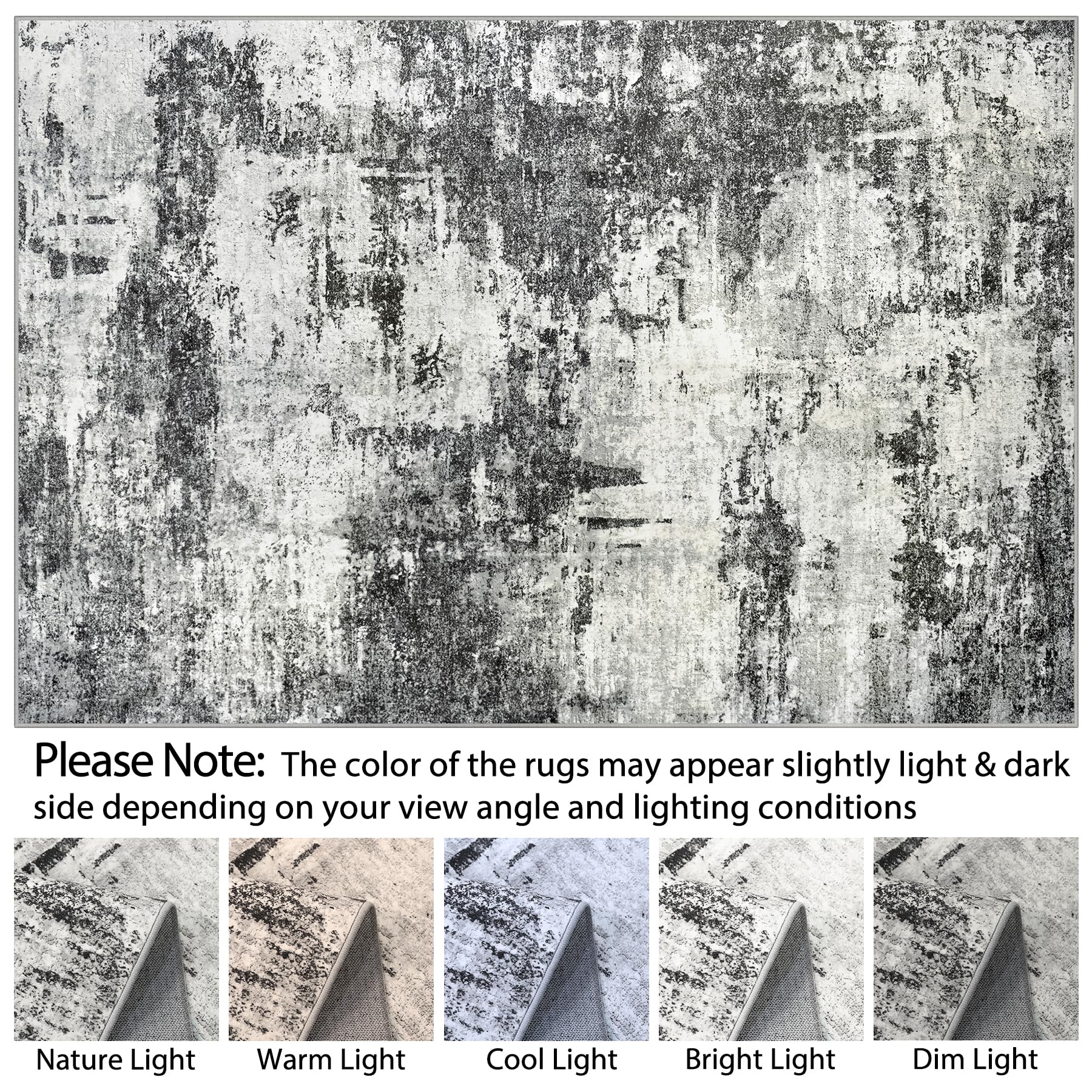 Tosuoka spill demo on rug shows stain resistance and simple cleanup