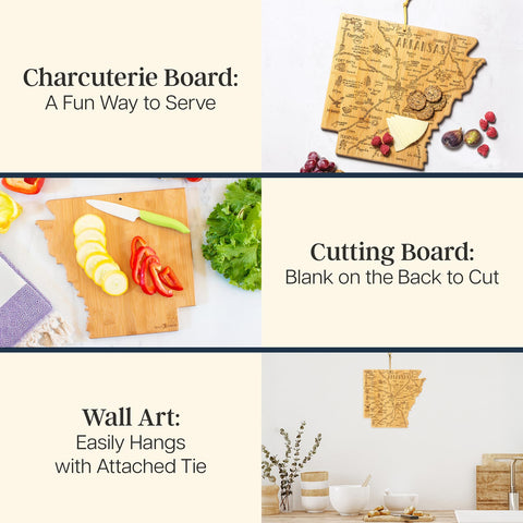Totally Bamboo smooth reverse cutting surface protecting knives