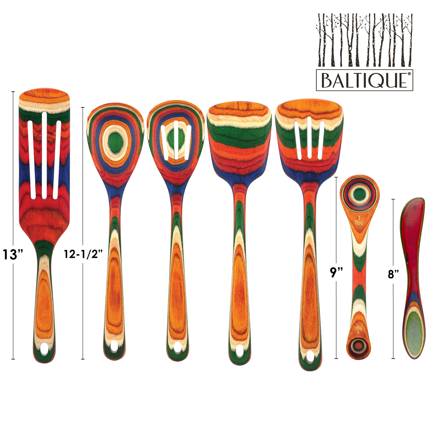 Totally Bamboo arranged utensils on a serving board ready for family meal presentation