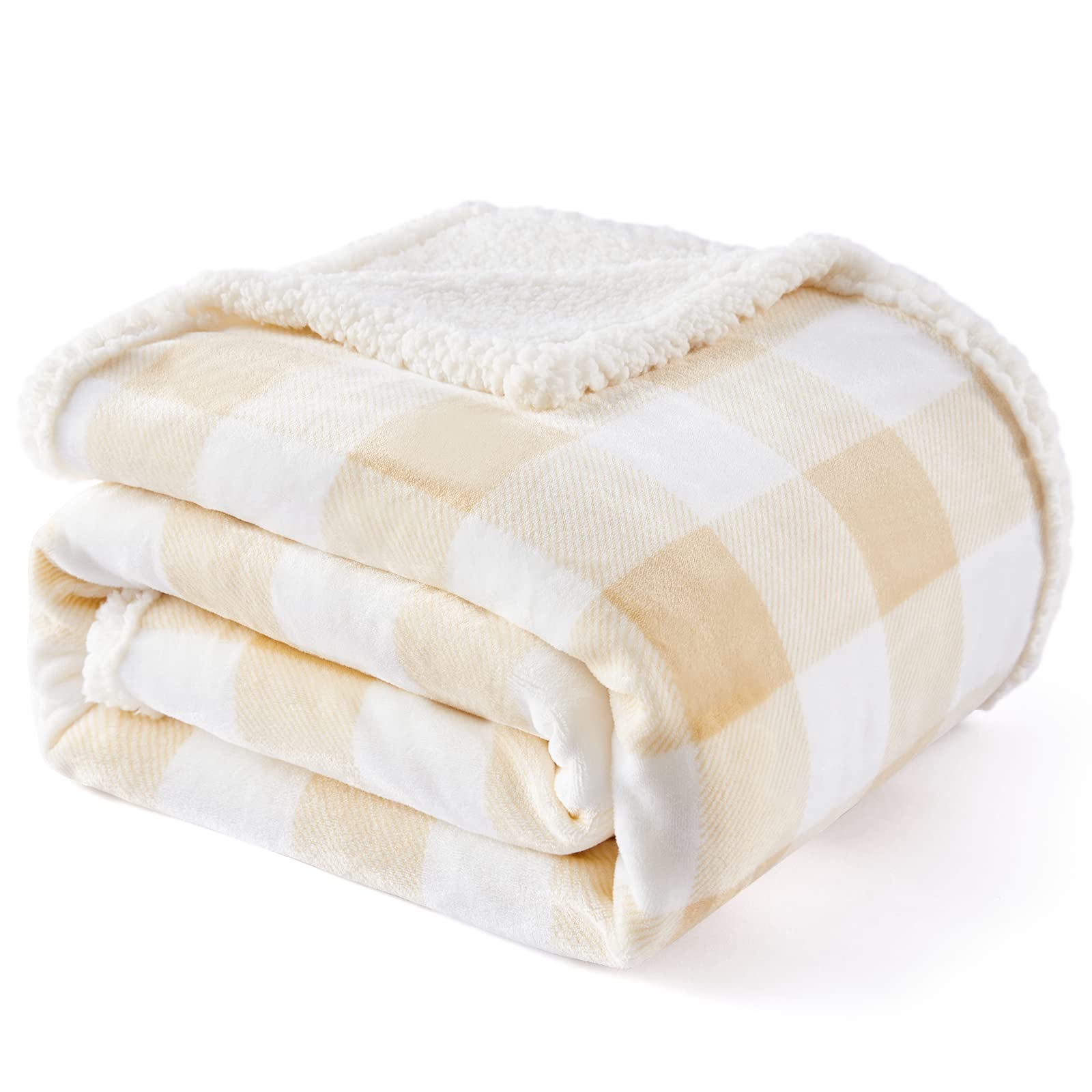 Touchat front view plaid throw shows classic design and cozy appeal