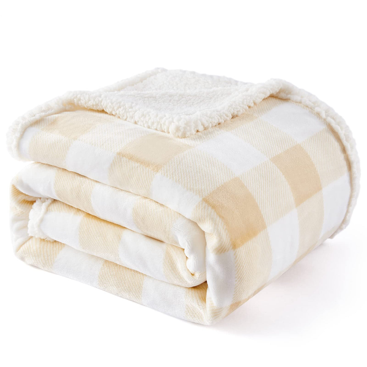 Touchat front view plaid throw shows classic design and cozy appeal