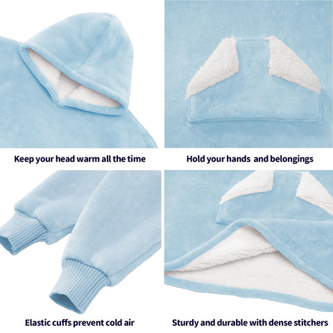 Touchat hood and pocket detail showing secure storage benefit