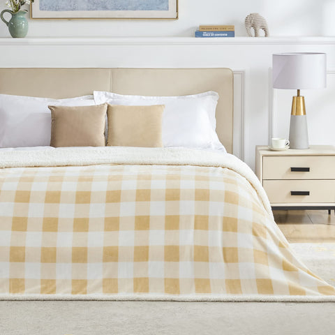 Touchat in-use draped on sofa provides instant living room coziness