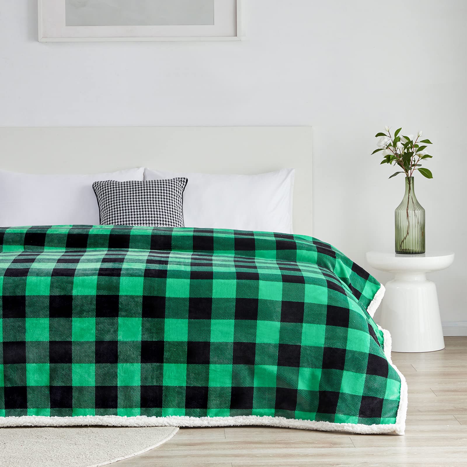 Touchat blanket draped on sofa creating inviting living room comfort