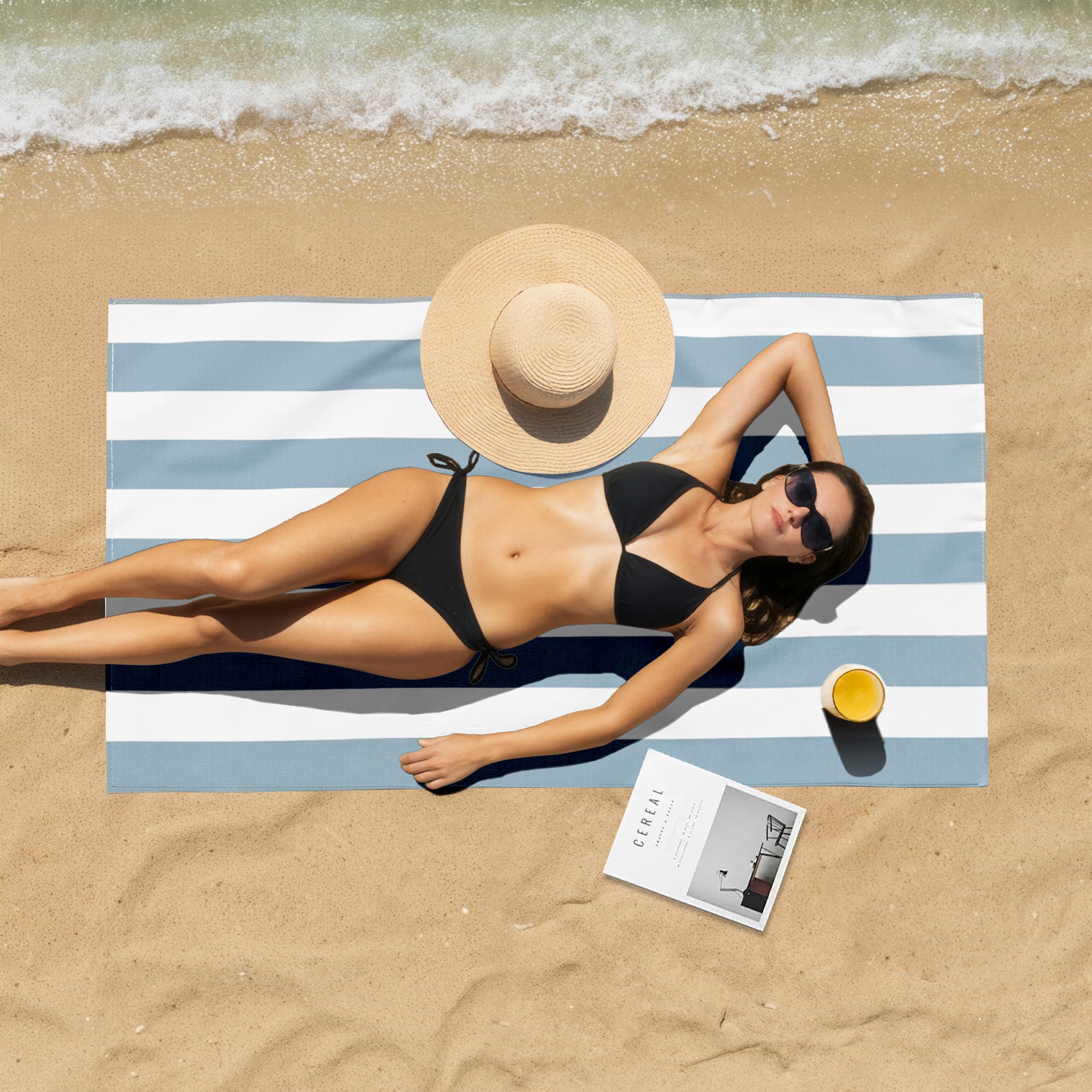 Touchat cabana stripe pattern detail displaying vibrant colors and photo-ready style benefit