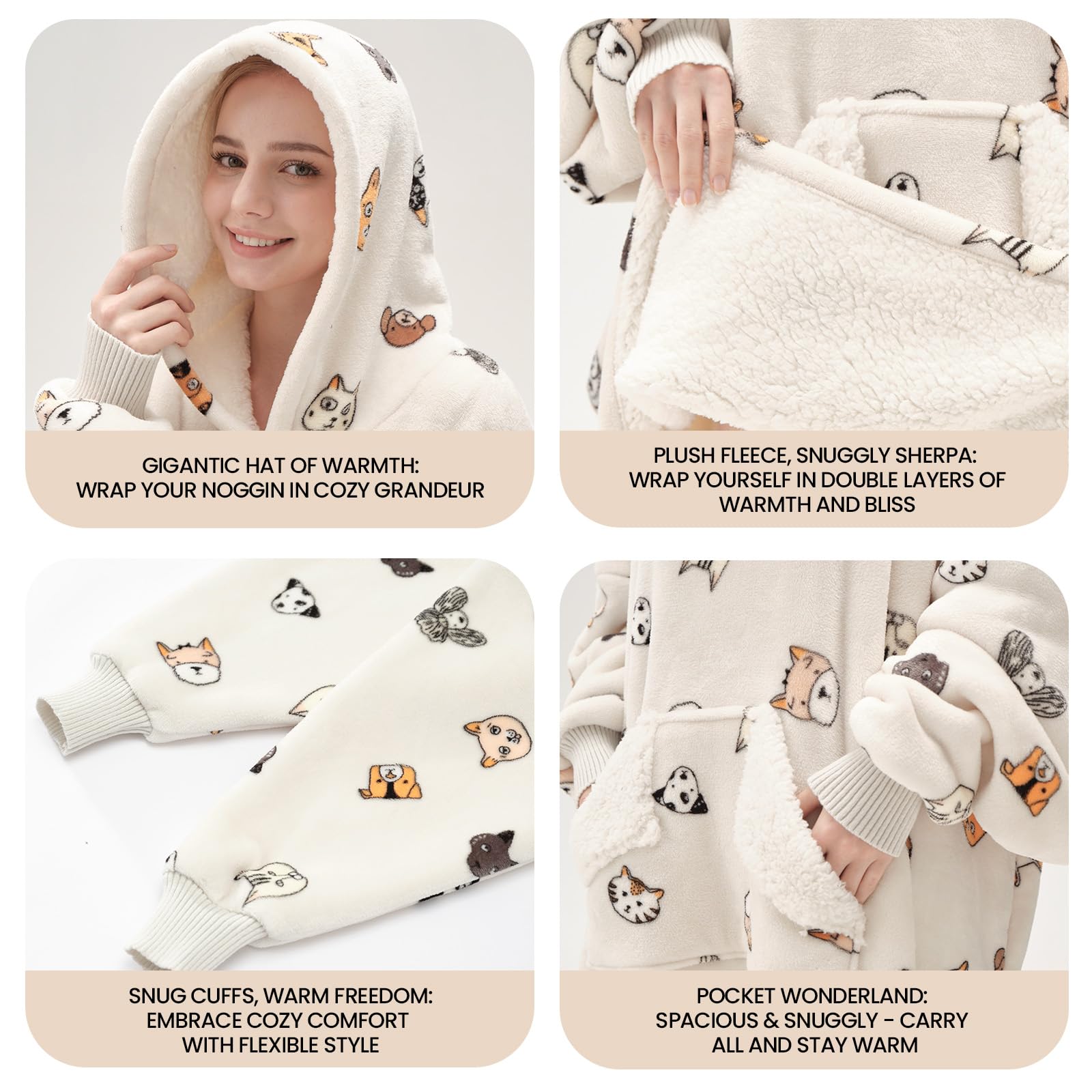 Touchat pocket detail highlighting large kangaroo pocket for hands and essentials