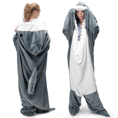 Touchat front view showing cozy shark design for lounging and fun