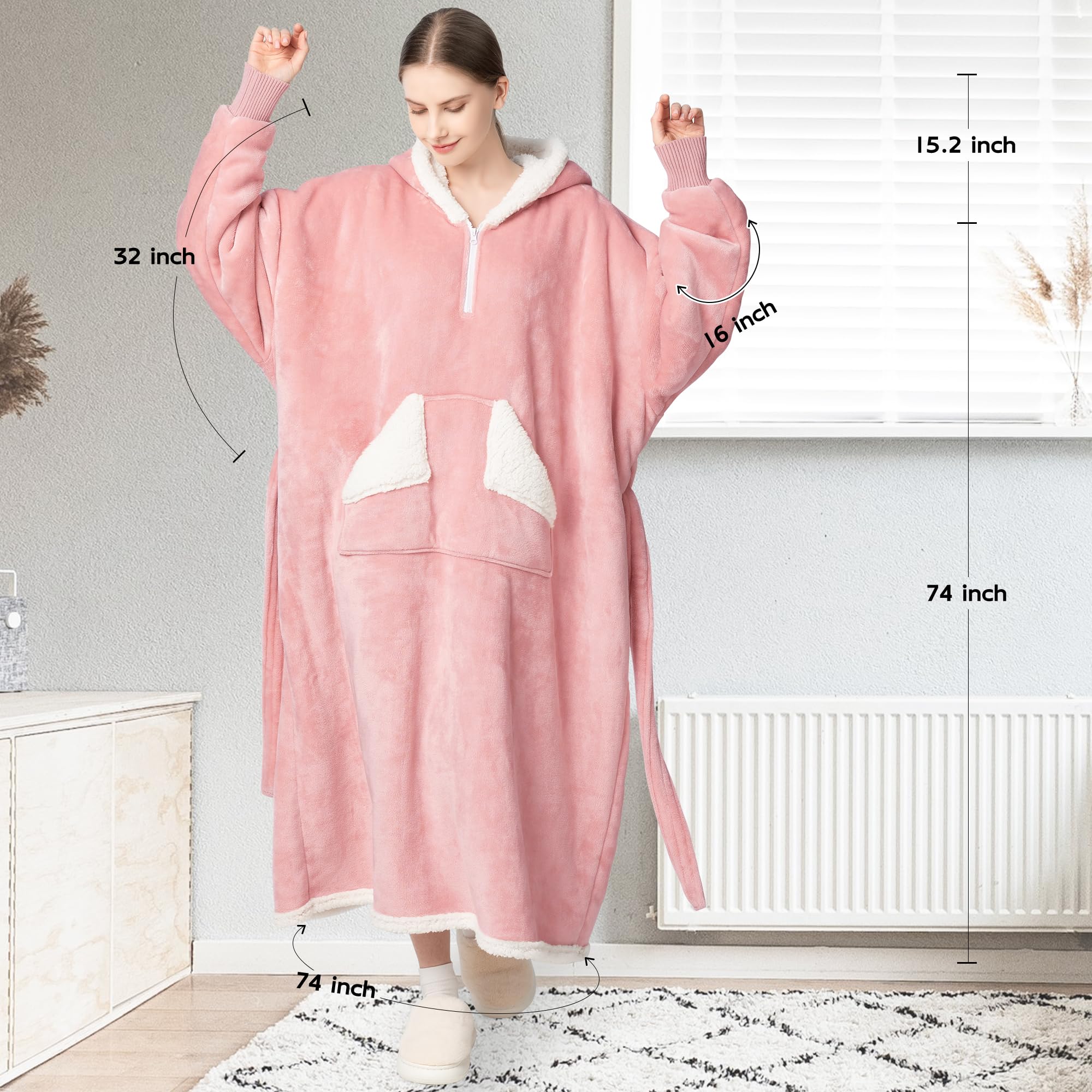 Touchat sherpa and flannel texture detail highlighting softness and insulation