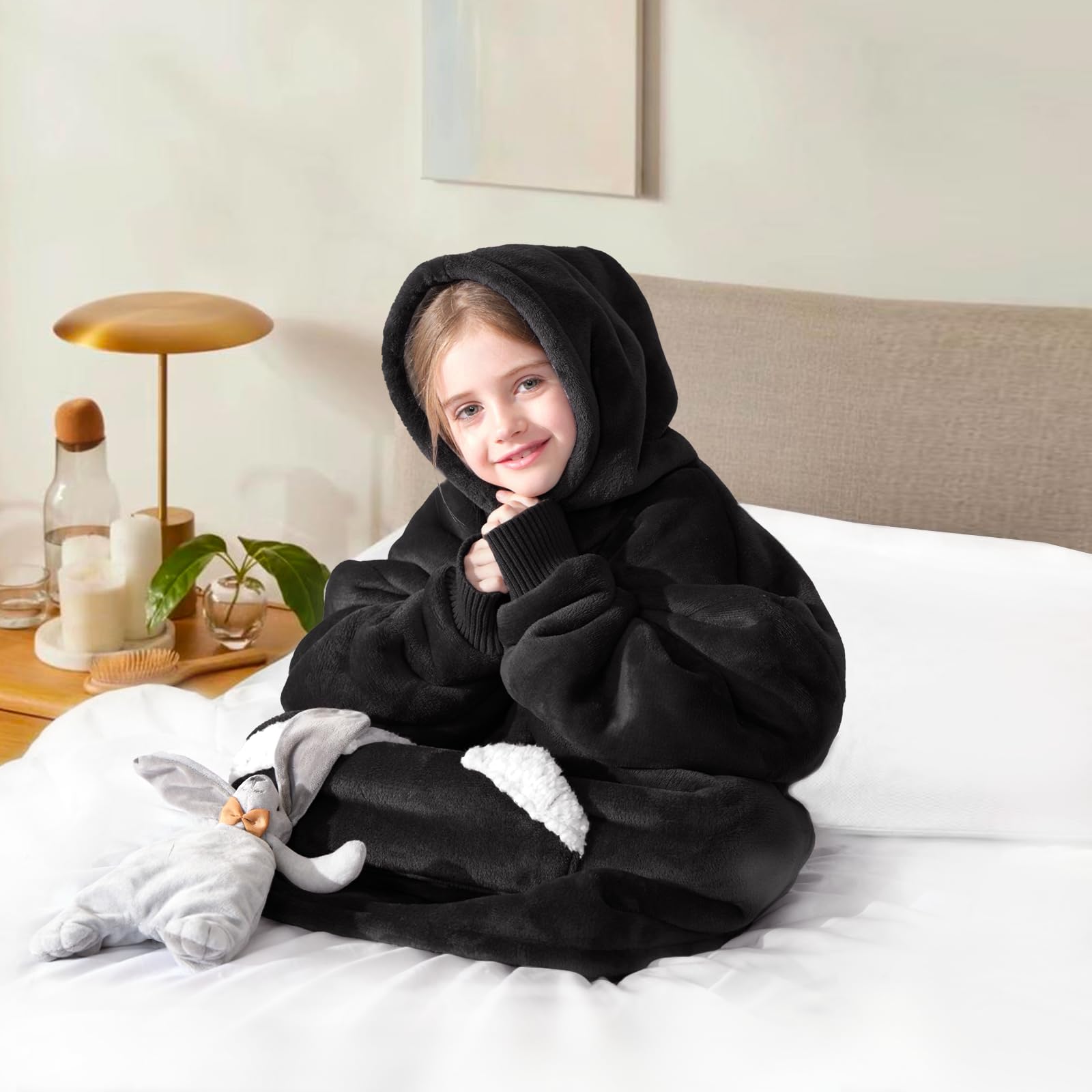Touchat size comparison on child illustrating one-size-for-most fit