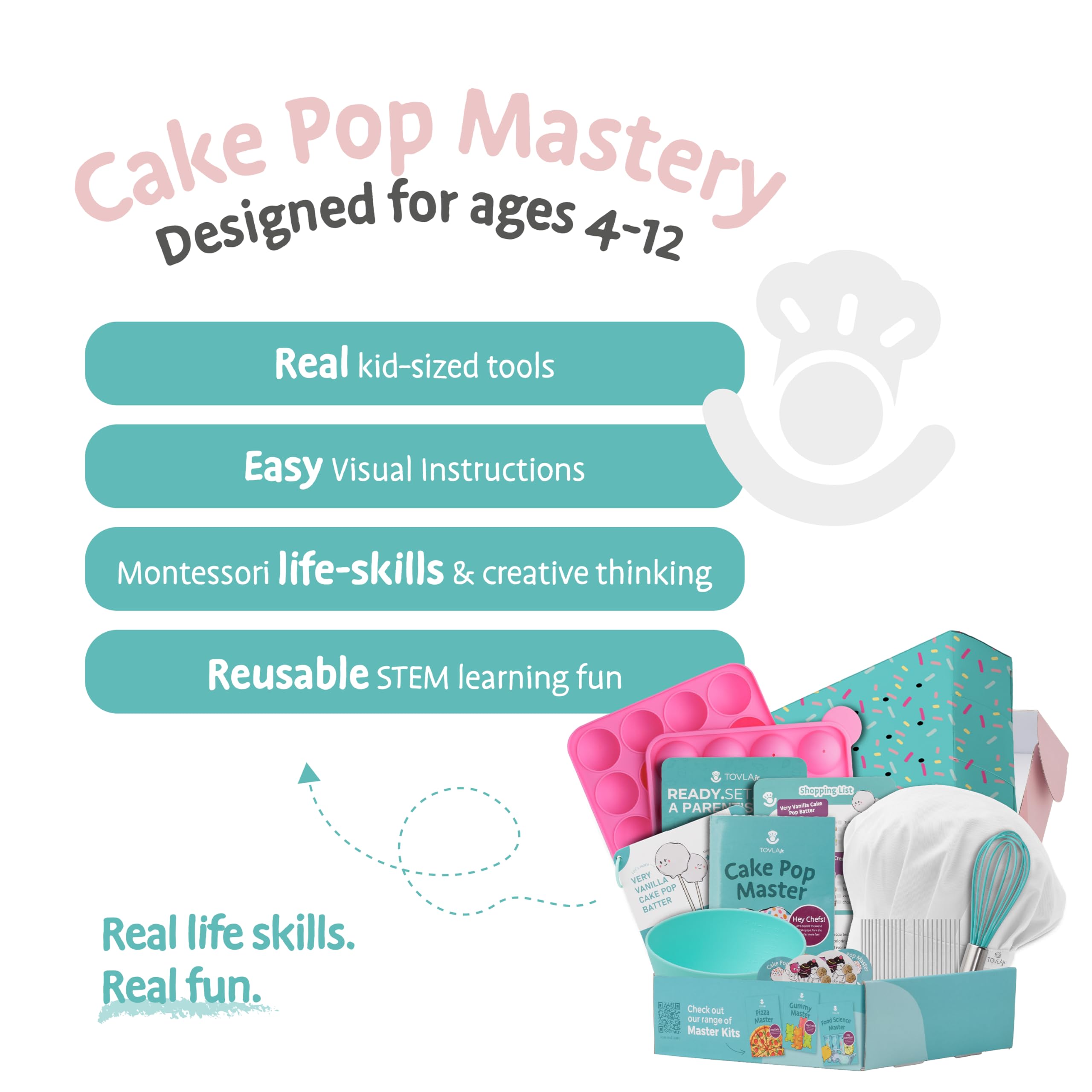 Tovla Jr. cake pop stand holding decorated pops for neat cooling display