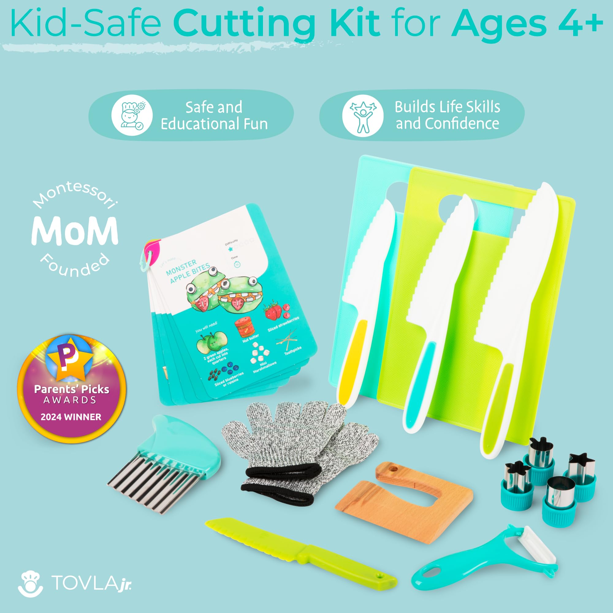 TOVLA JR. child hands using tools building confidence and skill
