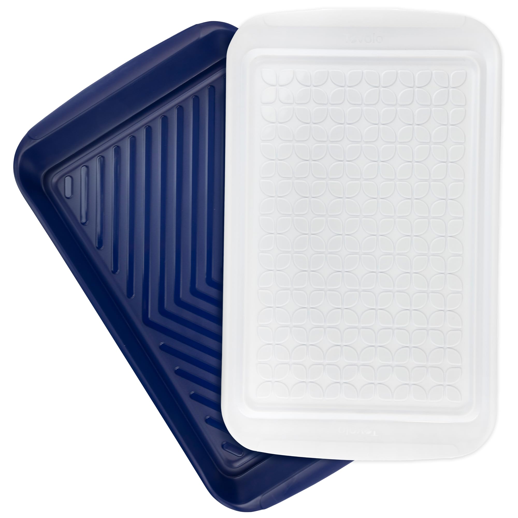 Tovolo front view of container and cover showing secure stackable design for easy transport