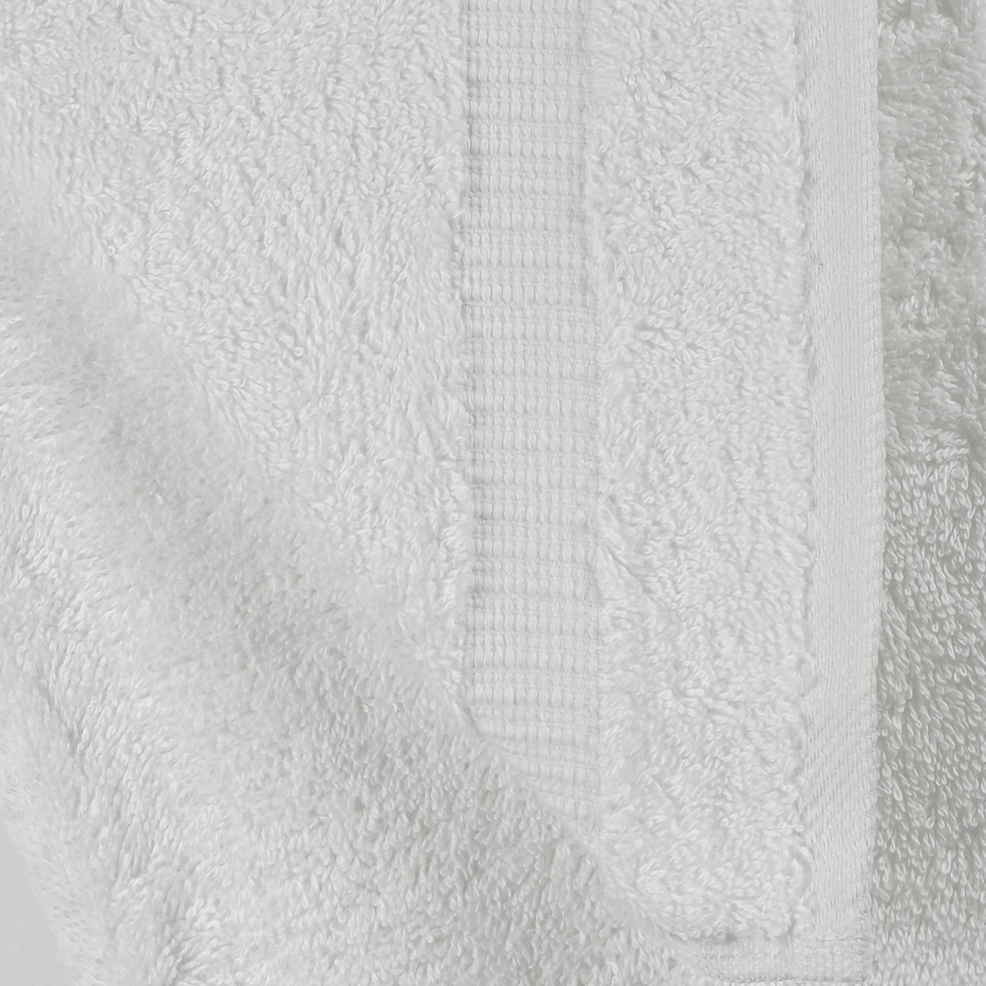 Towel Bazaar care label and fiber tag showing 100% Turkish cotton quality
