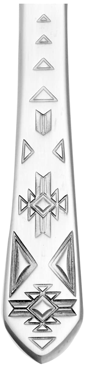 Towle Pueblo stainless steel surface detail showing durable finish and easy-care quality