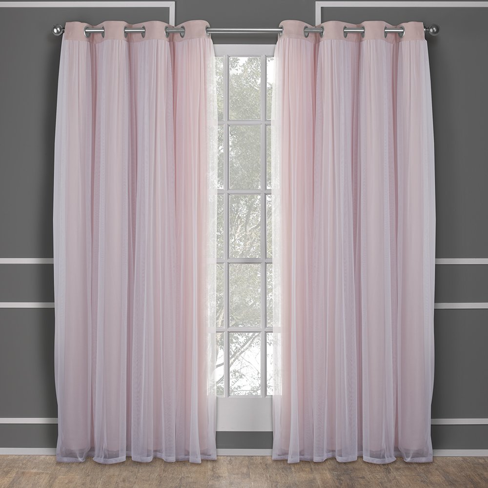 TOWN & COUNTRY LUXE grommet detail matte silver showing easy rod installation and tidy header