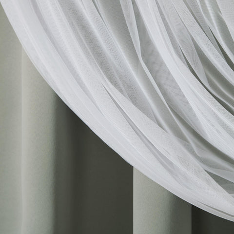 TOWN & COUNTRY LUXE curtains styled in living room offering elegant ambiance