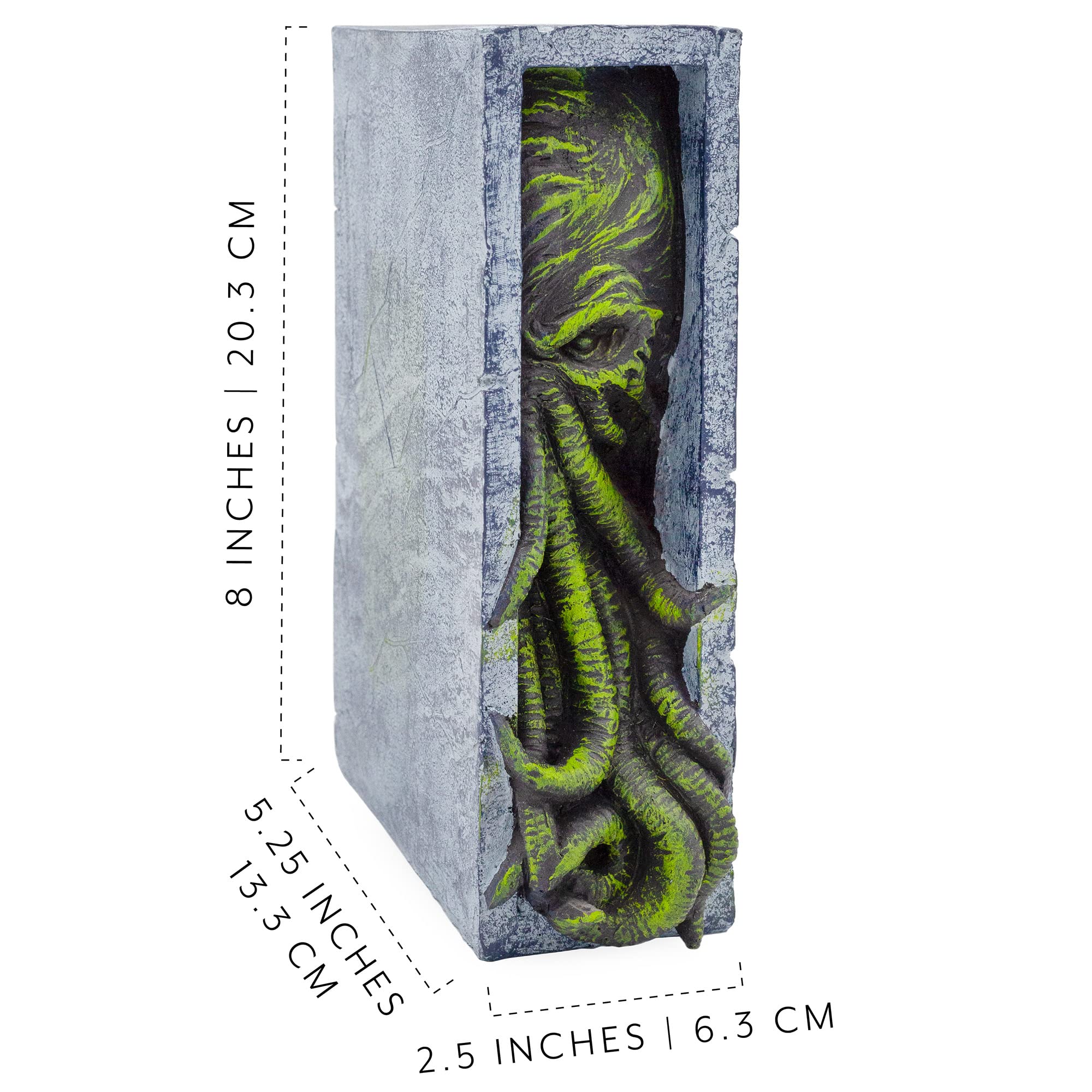 Toy Vault Peeping Cthulhu on tabletop adding Lovecraftian flair to decor