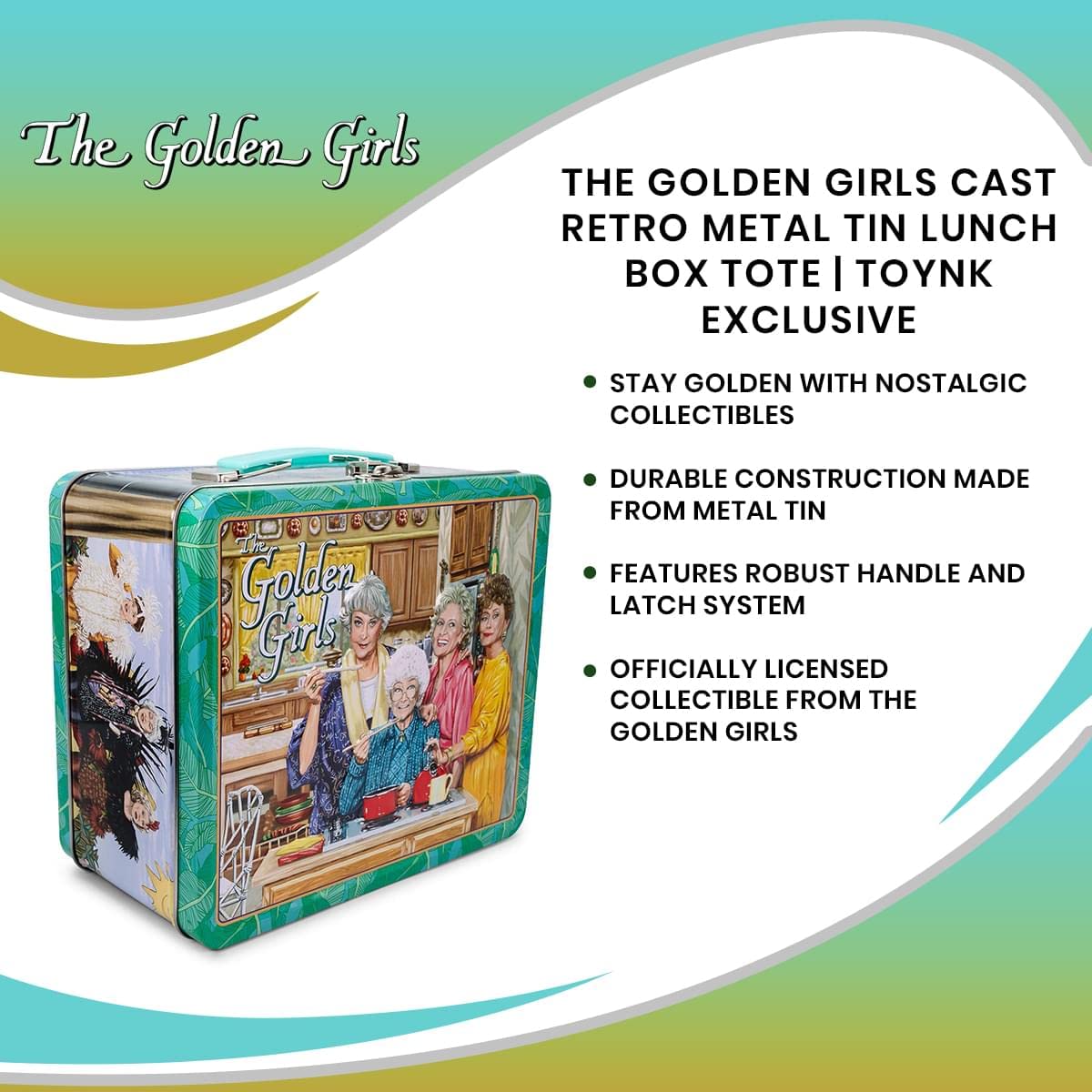 Toynk Golden Girls artwork zoom showcasing vibrant print quality and nostalgia benefit