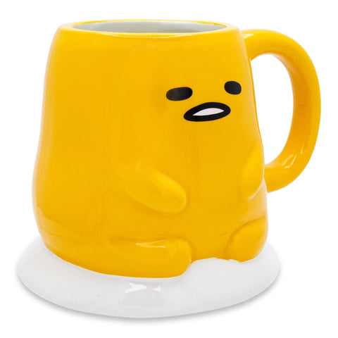 Toynk Gudetama sculpted face close-up highlighting character detail and charm