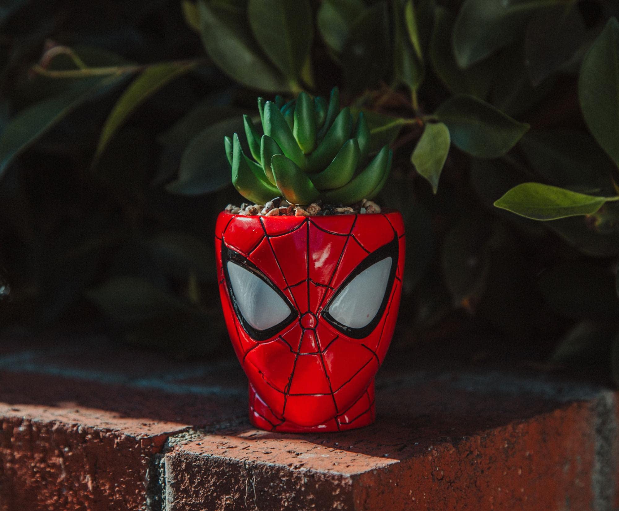 Toynk Spider-Man displayed with other Marvel figures, perfect for collector arrangements