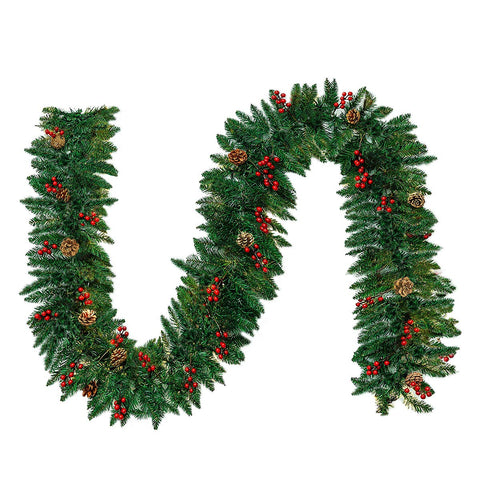 TQS front view garland showing full 10ft length and lush look