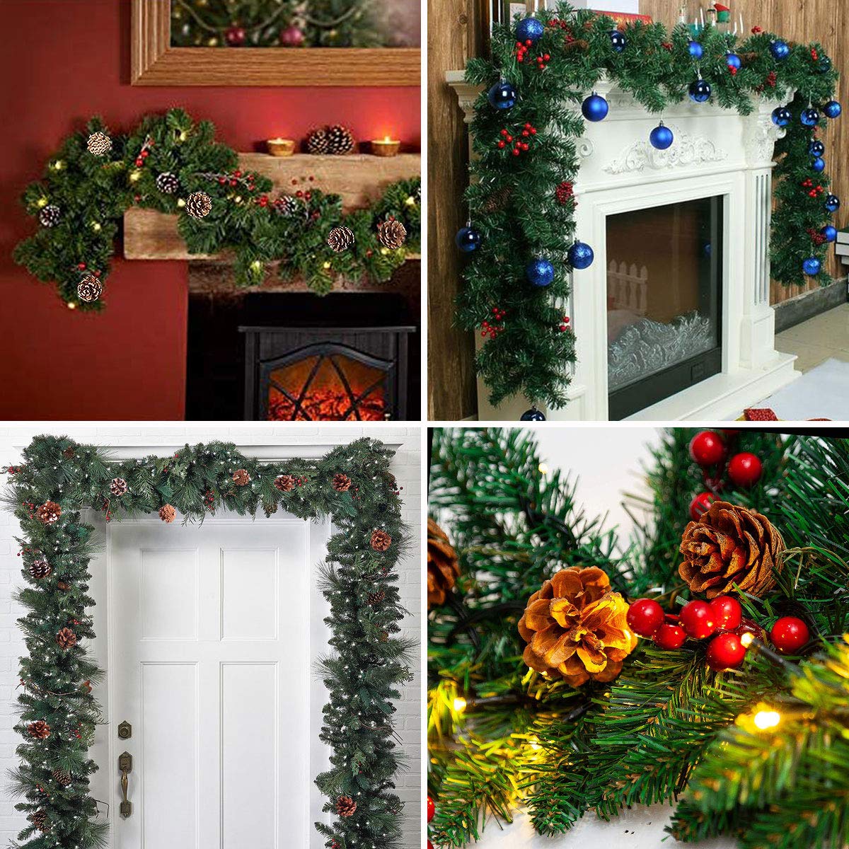 TQS outdoor porch hanging display demonstrating weather-resistant decoration benefit