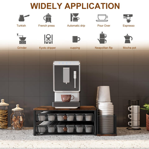 TQVAI side profile on countertop illustrating compact footprint and scale