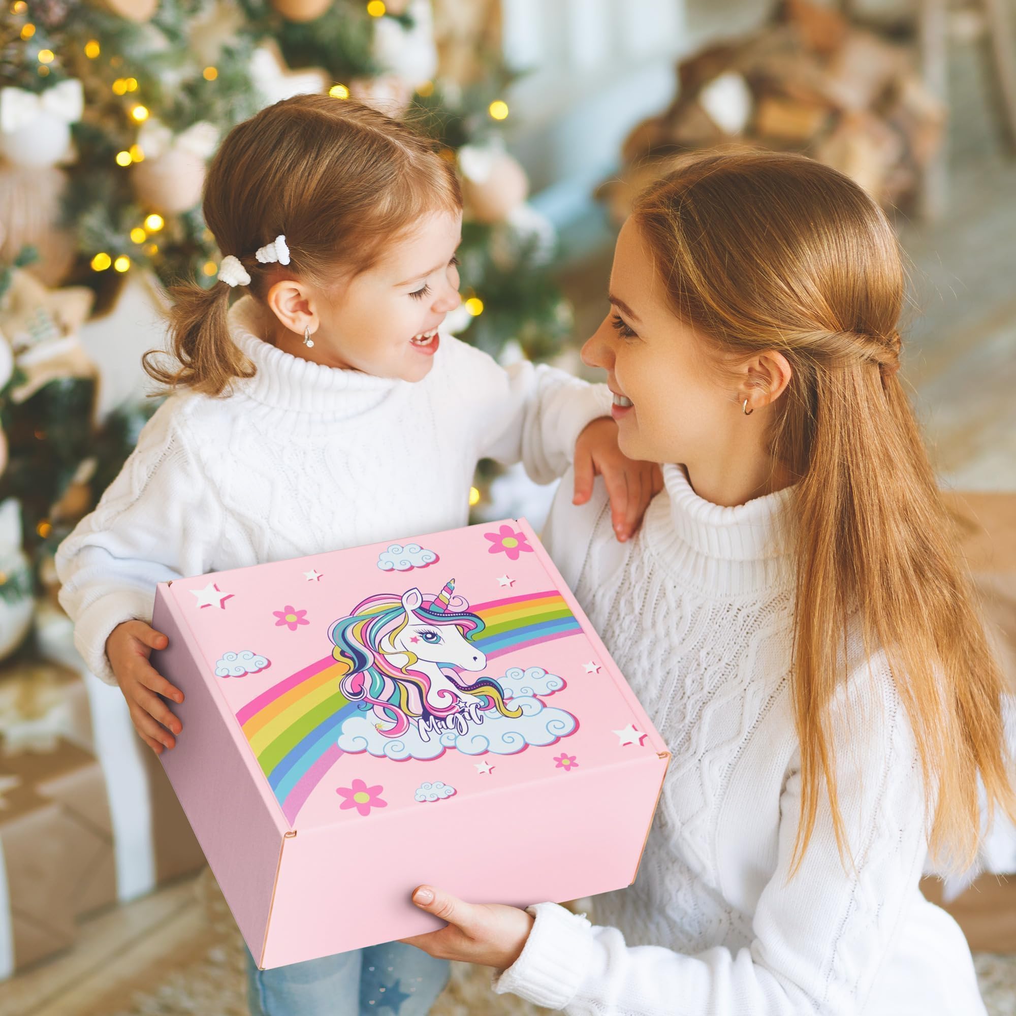 Trabuono complete unicorn gift displayed as birthday present idea