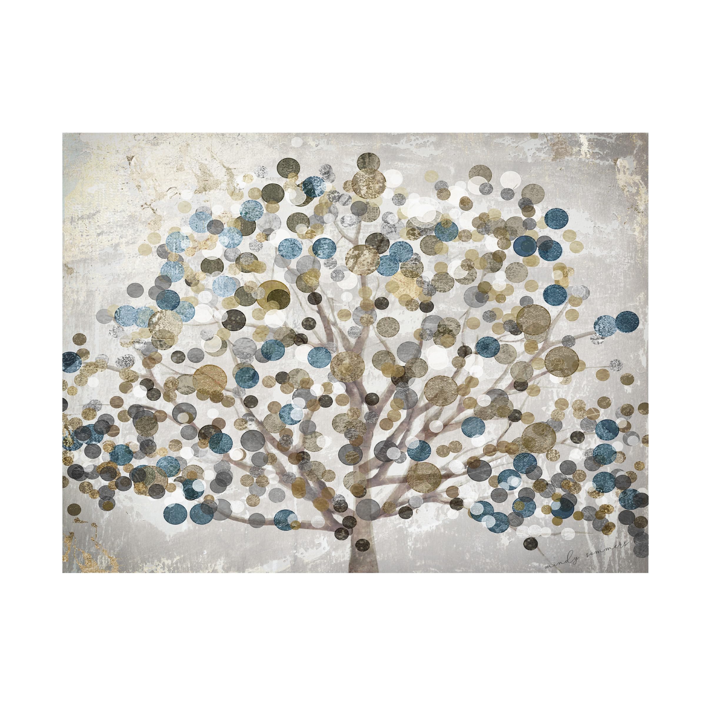 Trademark Fine Art close-up of canvas texture highlighting Giclée detail and durability