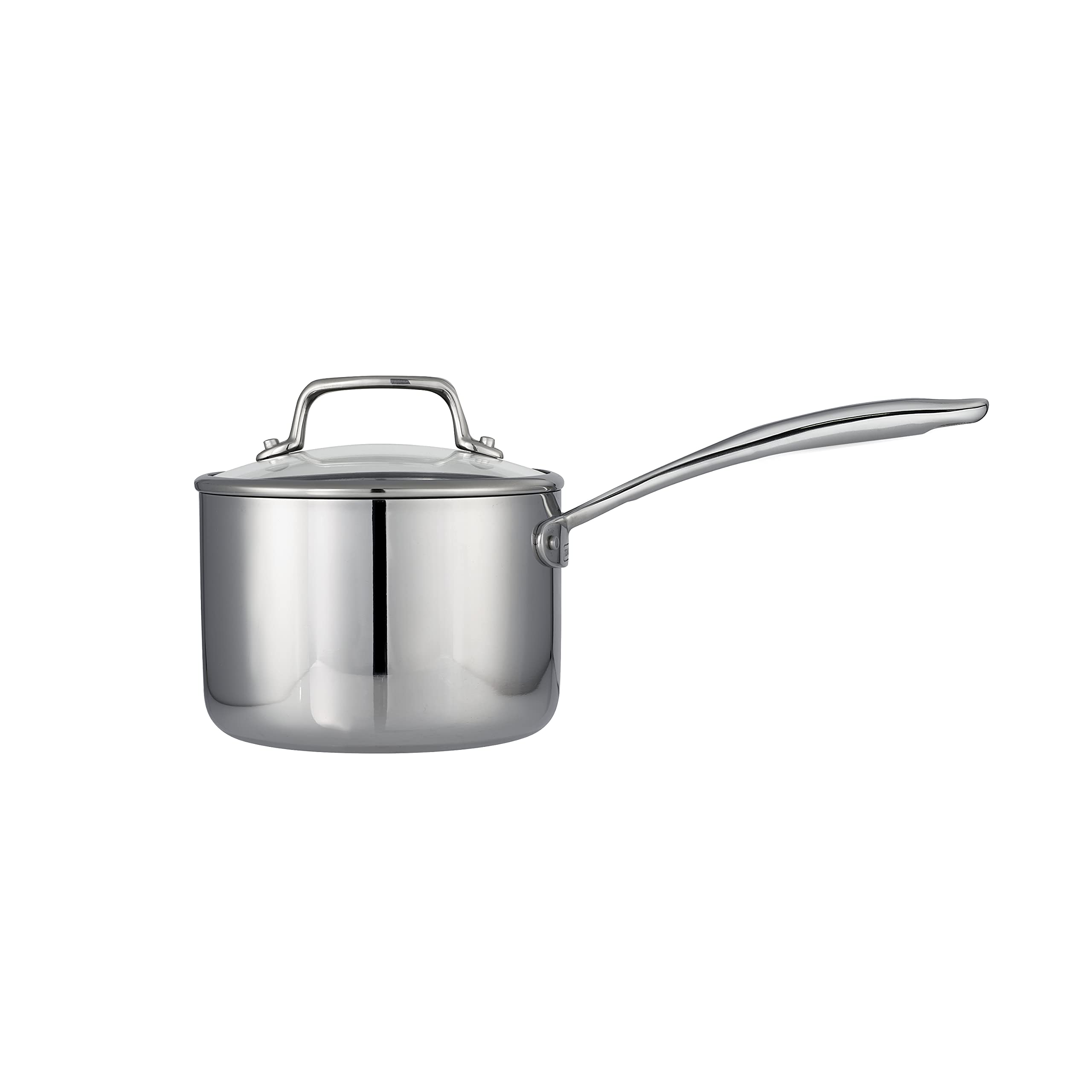 Tramontina close-up of riveted stainless handle for secure comfortable grip