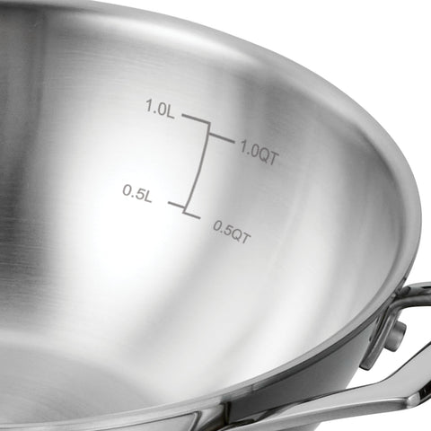 Tramontina Utsava plated on table highlighting presentation and stovetop‑to‑table use