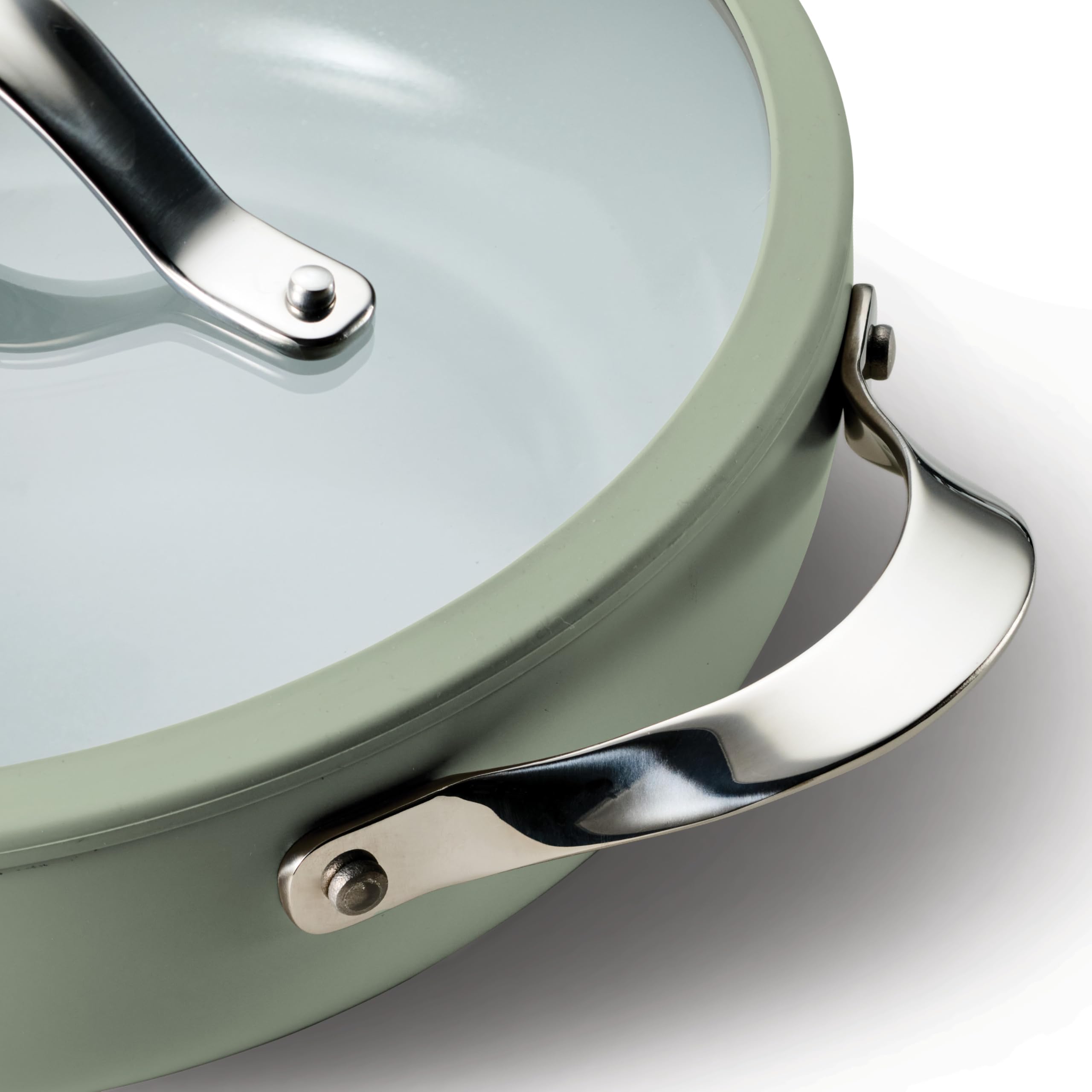 Tramontina pan in kitchen serving a one-pan meal for stovetop-to-table convenience