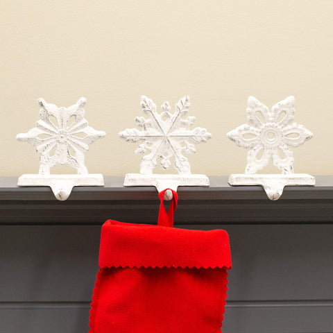 Transpac snowflake hanger close-up detail showing iron texture and durable finish benefit