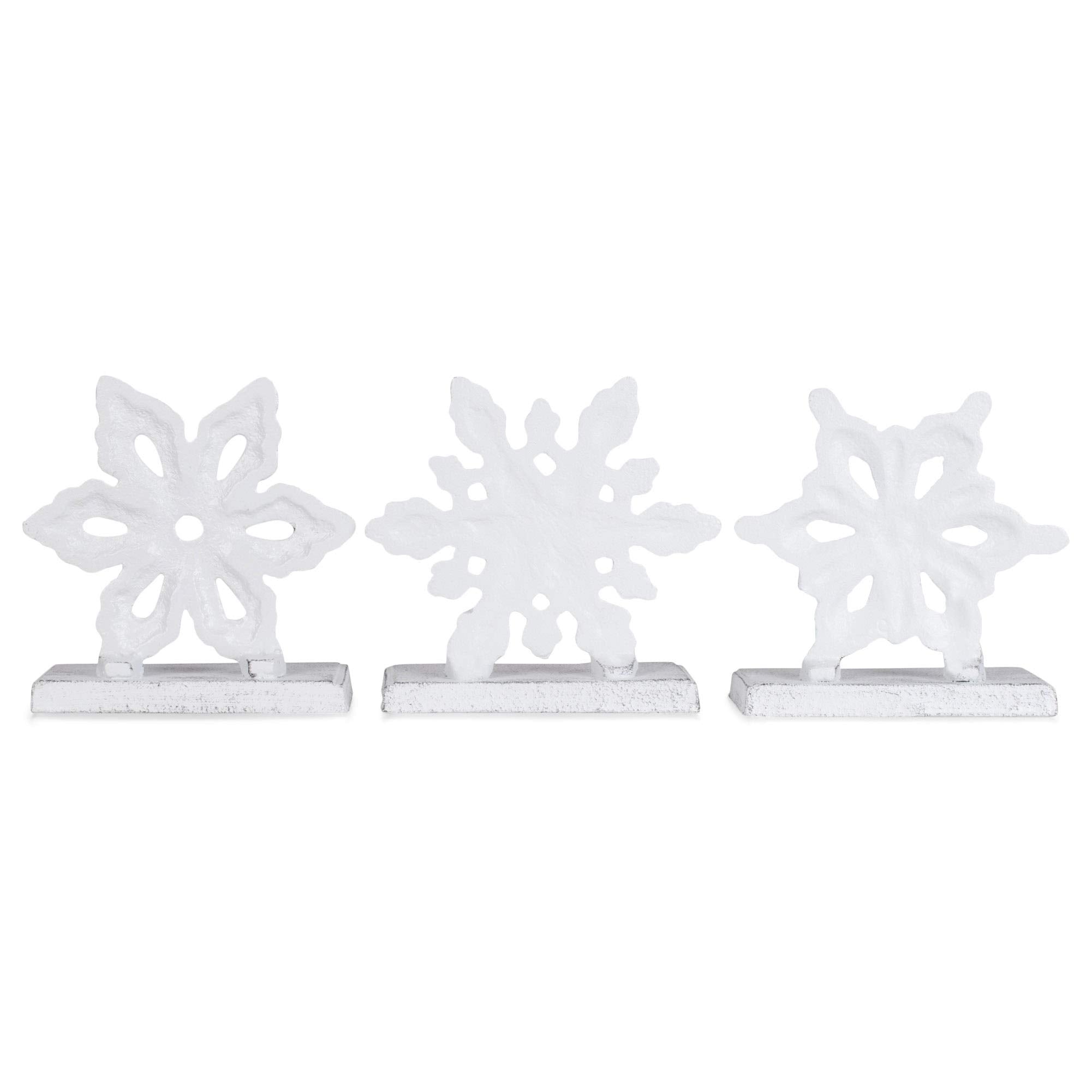 Transpac snowflake hanger next to ruler for scale showing compact size and practical fit