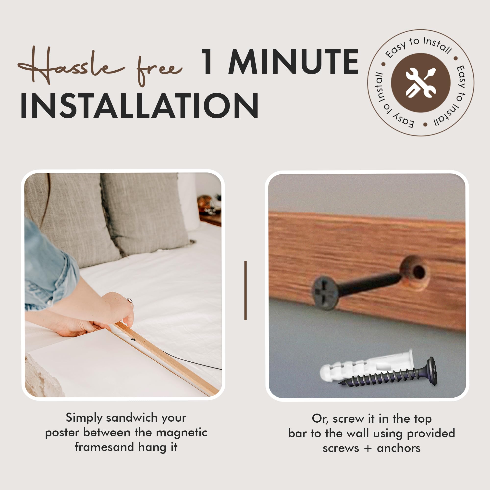 Travelization mounted hardware and strap ready-to-install for quick setup