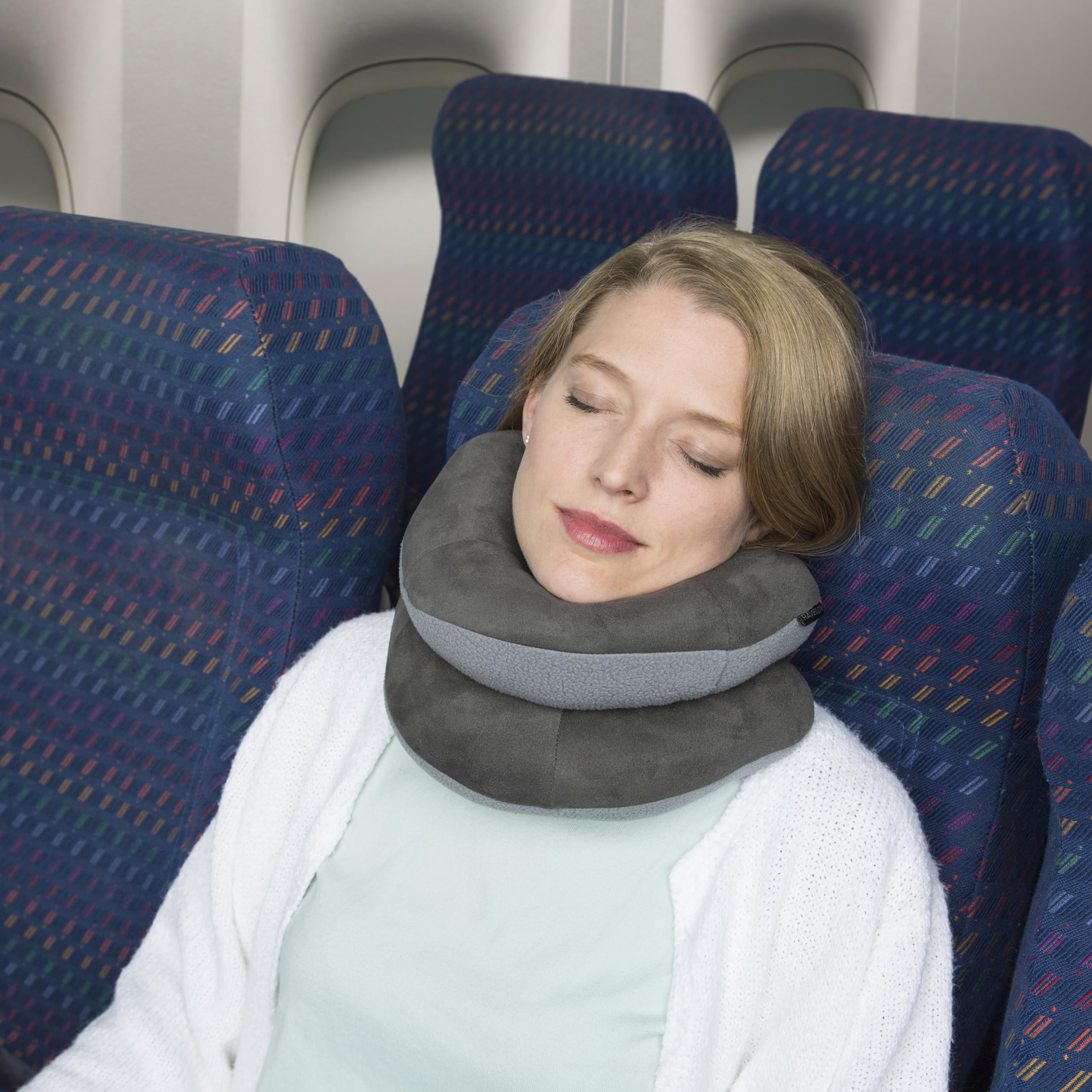 Travelon fabric close-up showing soft durable texture for comfortable long trips