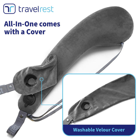TRAVELREST fabric close-up showing soft texture for skin-friendly comfort