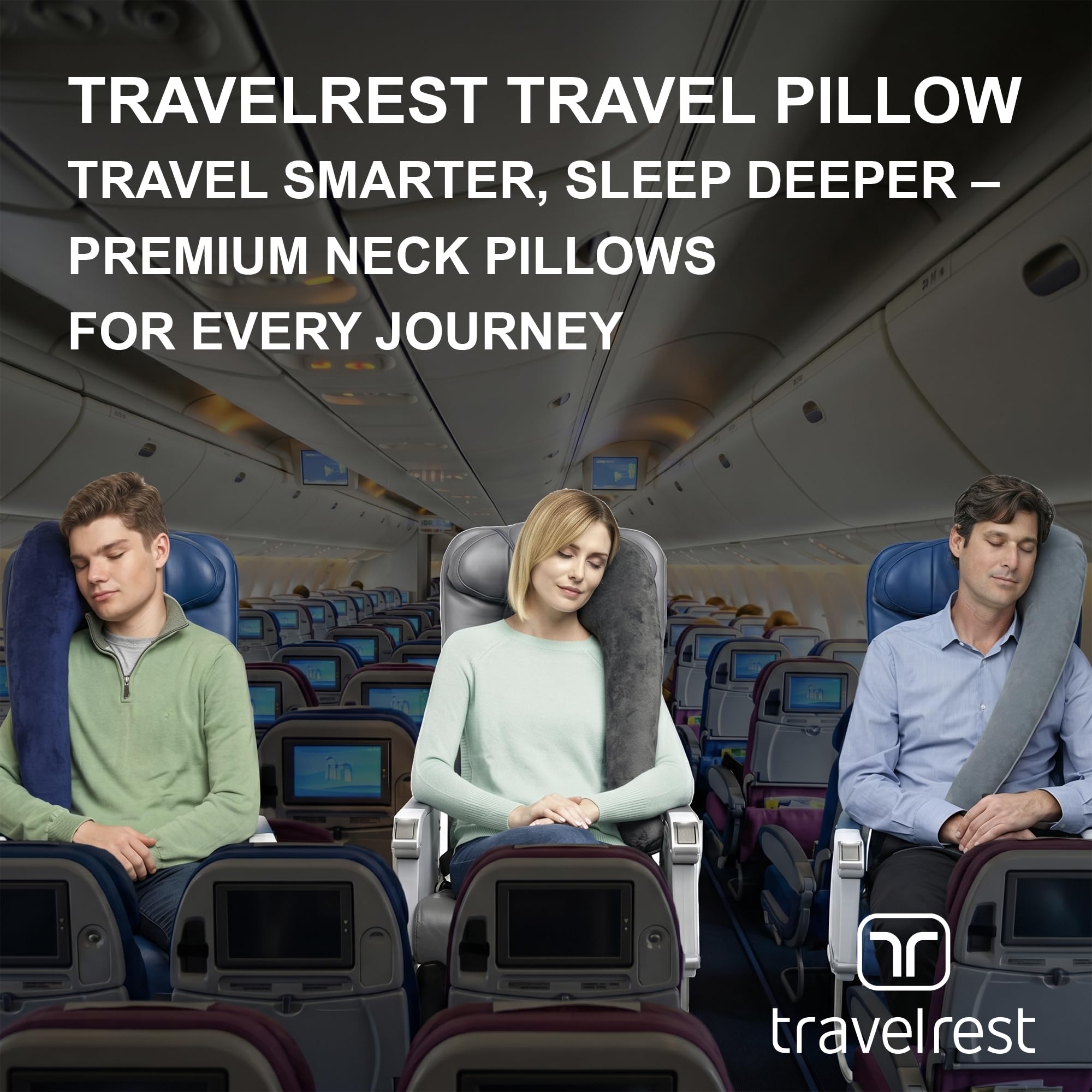 TRAVELREST fabric texture close-up highlighting durable comfortable finish