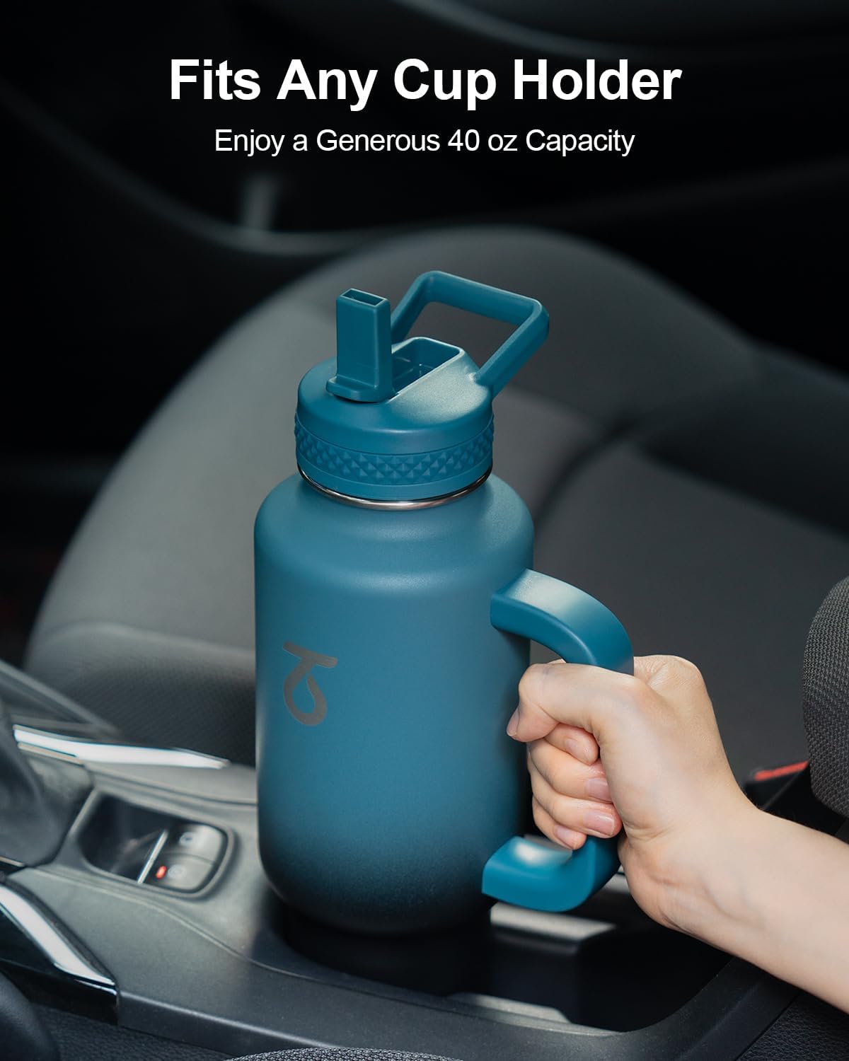 Trebo close-up of T-shaped side handle for secure grip and easy carry