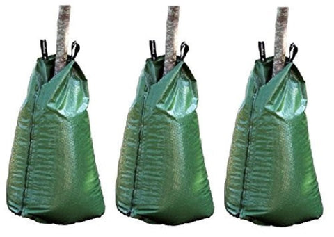 Treegator front view 20 gallon bag showing durable fabric and secure fastening benefits