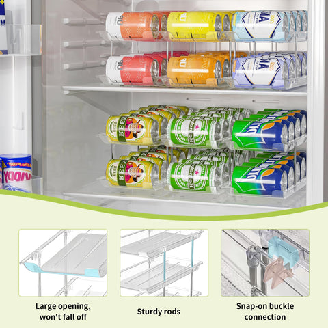 TrendyBin installed in pantry showing tidy shelves and space saved