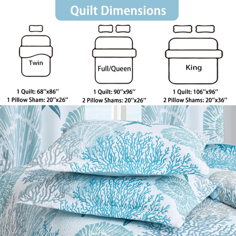 Tritard size comparison showing California King quilt providing wide drape