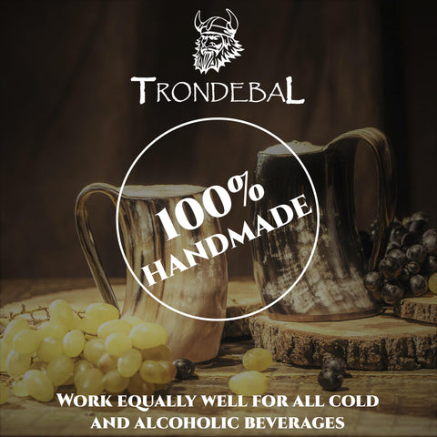 Trondebal size comparison with beer bottle demonstrating capacity