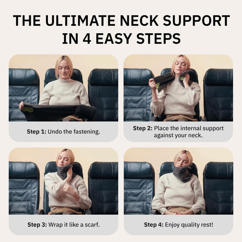 Trtl internal support close-up displaying stable neck brace benefit