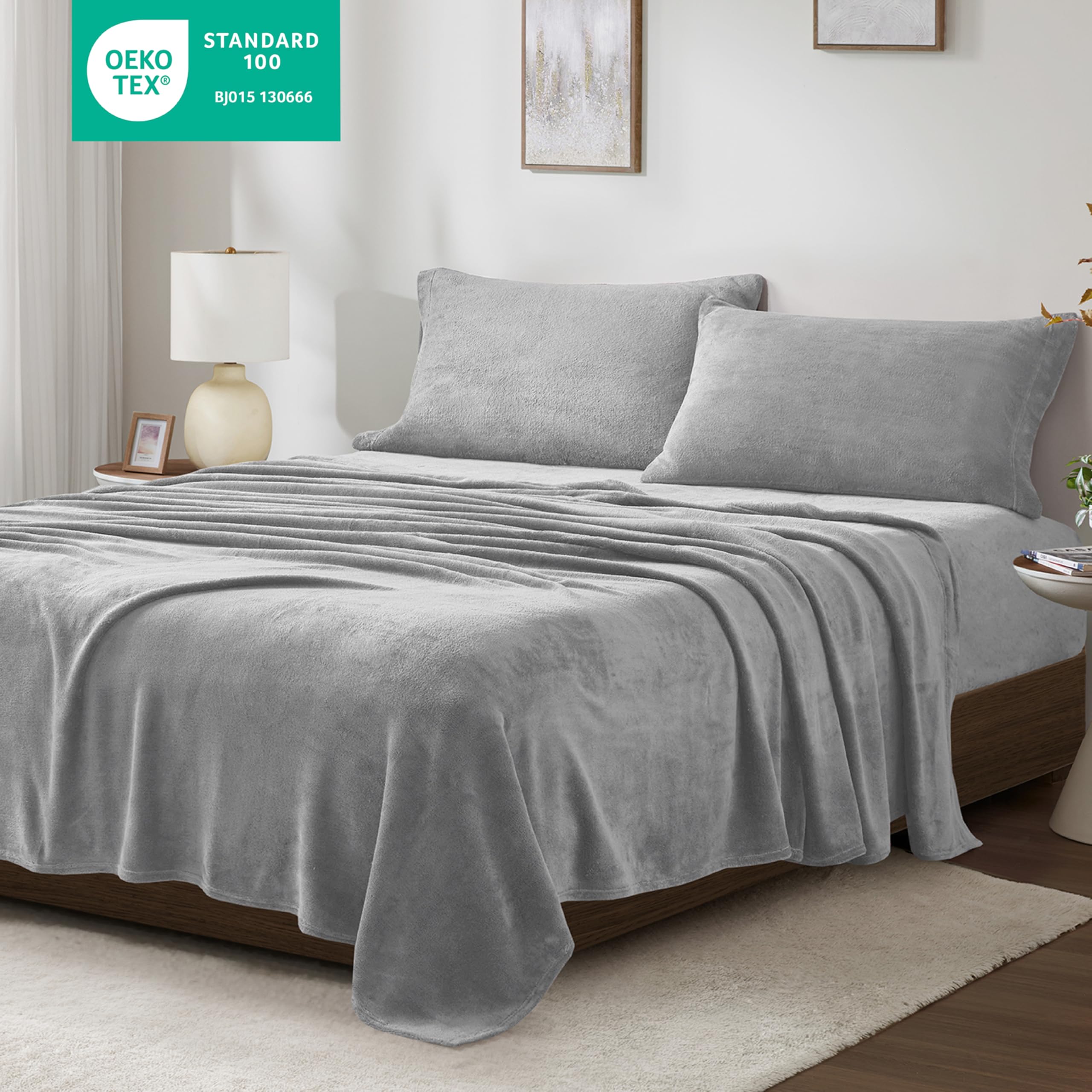 True North Soloft close-up of brushed micro plush fabric showing soft warmth