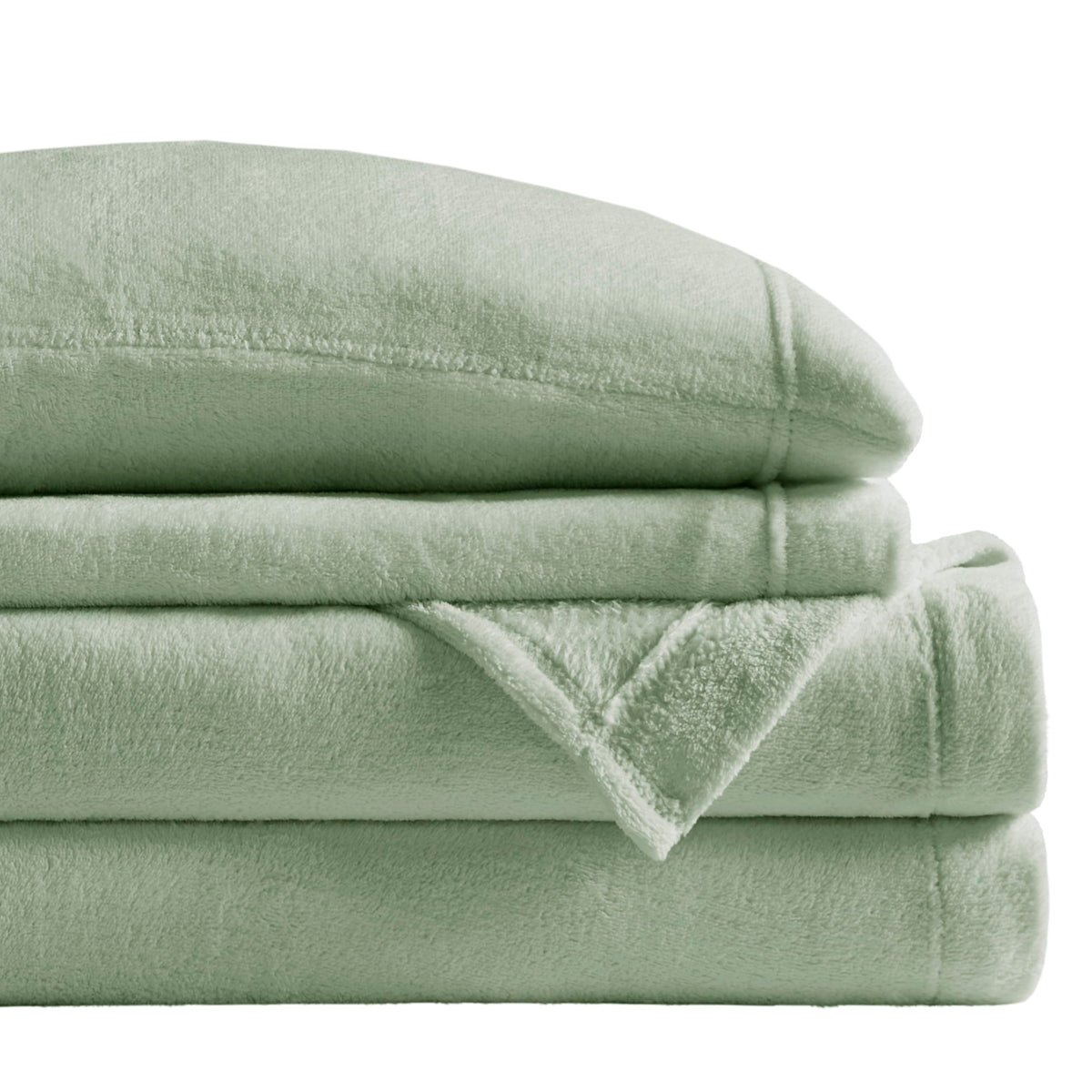 True North Soloft flat sheet front packaging showing set and cozy appeal